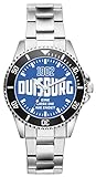Duisburg Geschenk Artikel Idee Fan Uhr 6089