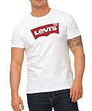 Levi's Herren Graphic Set-in Neck T-Shirt, Weiß (WHITE 140), Gr. S