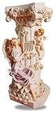 WQQLQX Statue Säulen-Säulen-Säulen-Skulptur, Basis-Säule Statue Dekoration Stil Säule Klassische Säule Garten Angel Crafts Dekoration Zubehör Skulp