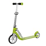 HUDORA Little Big Wheel, grün - Scooter Roller Kinder - Verstellbare Lenkerhöhe von 68 bis 74