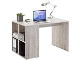 möbelando Schreibtisch Computertisch Bürotisch Arbeitstisch Tisch Holztisch Oswald I (Sandeiche)