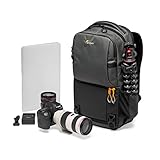 Lowepro Fastpack BP 250 AW III Kamerarucksack - Kameratasche / Fotorucksack für spiegellose und DSLR-Kameras wie Nikon D850, 300D, mit Zugang per QuickDoor, Fach für 13-Zoll-Laptop, Ripstop, G