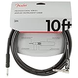 Fender Kabel Professional Series, 3m bk ang
