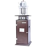 LIU Terrassenheizung - Heizstrahler Für Terrasse - Mehrfacher Schutz - Großer Raum Zum Heizen - Für Outdoor-Grillofen Hotelg