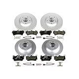 Power Stop ESK4500 Bremssatz vorne und hinten für Audi Porsche Volkswag
