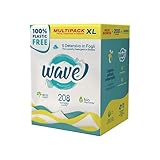 Wave Washing Classic – Das Waschmittel in Tuchform – 100% PLASTIKFREI – Multipack XL – 208 Wäschen - Ökologisch - Biologisch Abbaubar - Kompostierb