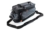 KTM Fahrrad Gepäckträger Tasche - Line Trunk Bag - Maße 40 x 22 x 24cm, Snap It 1 Adapter, 20L, Reißverschlussfächer, Spannbänder, Trinkflaschenfach, Innenteilung
