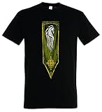 Horse Banner I T-Shirt Lord Riders of Rohan The Eomer Riders Rings Flag Symb