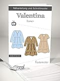 Fadenkäfer Papierschnittmuster Kleid Valentina D