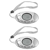 2 stücke 3D digitaler schrittzähler Clip tragbarer schrittmesser einfacher Pedometer mehrzweck Step Geschenk