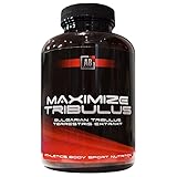 Tribulus Maximize - 180 Kapseln - Hochdosiert mit 4500 mg pro Tagesdosis - Premium: 95% Saponine - Reines Tribulus Terrestris Extrakt 10:1 - Veg