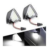 Spiegelblinker Dynamische Für VW Golf 5 GTI V MK5 JETTA Passat B5.5 B6 Sharan Superb Eios Seite Rückspiegel Boden Boden Lampe Pfütze Welcome Light 1 (Color Temperature : 6000K)