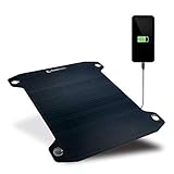 Sunnybag Leaf PRO | Award-Sieger: Das weltweit stärkste Flexible Solarpanel | 7,5 Watt | USB-Anschluss | Solar Ladegerät für Handy, Smartphone, Powerbank | Perfekt für Wandern, Camping, O