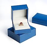 MUY Die Neue abgerundete doppelte offene Krawattenschnalle im europäischen Stil Ringbox Armband Uhr Halskette Box Geschenk Schmuckbox Geschenkbox Valentinstag für Frauen Andenkenbox