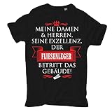 Männer und Herren T-Shirt Seine Exzellenz DER Fliesenleger Größe S - 5XL