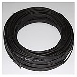 Schlauchleitung，Kabel 220V flammhemmende Typ Heizkabel Breite 8mm selbstregulat Temperatur Wasserleitung Schutz Dachention Heizkabel (Length : 20m)