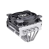 Thermaltake Toughair 110 140 W TDP Top Flow CPU-Kühler, 120 mm, 2000 U/min, hoher statischer Druck, PWM-Ventilator mit Hochleistungs-Kupferwärmeleitungen CL-P073-AL12BL