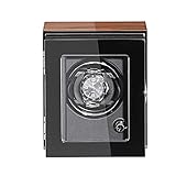 N\C Uhrenbeweger Uhr Automatikuhr WindeCase mit leisen Moto5 Rotationsmodi Uhren Rotation Lagerung Display Box Flexibles Kissen ZZST