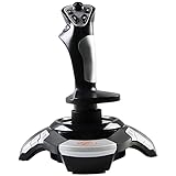 PXN F16 Joystick Flugsimulator PC, USB Flightstick Spiel Controller, USB-Anschluss, 12 Programmierbare Tasten, für Windows PC