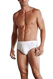 Jockey Herren, Luxury Cotton Classic Brief, 22002313, Weiß, L/6