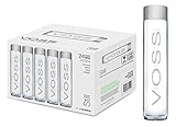 VOSS Water Still 375 ml, natürliches Mineralwasser, 24er Pack (Einweg, 24 x 375 ml)