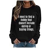 HHOP sexy Tshirts Damen Longshirt Damen weiß Damenpullover Langarm Oversize Pullover sexy hoddis fūr mädchen top Langarm Damen Damenpullover Langarm elegant Sommerblusen Bluse Damen lang