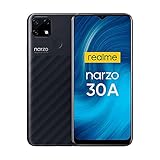 Narzo 30A Smartphone ohne Vertrag 6000mAh Akku 18W Schnellladung Type-C 6,5' HD+ Display 4GB+64GB (SD 256 GB) Dual Kamera 13MP 4G Dual SIM Simlockfreie Handy Android 10 Face ID Fingerabdruck