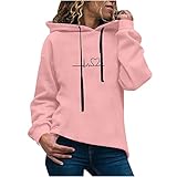 VICIKON Winterjacke Damen Hoodies Für Teenager Mädchen Leichte Strickjacke Damen Sommer Damen Jacke Winter Schwarzer Kapuzenpullover Damen Wintermantel Damen Warm Wintermantel D
