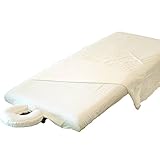 TAOline Flanell-Set (3-teilig): Laken, Decke & Kopfstützbezug, 100% Baumwolle, Bezug für Massageliege, waschbar bei 60°C, trocknergeeig