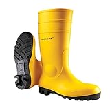 Dunlop-Schutzschuhe (DUO19) Dunlop Protomastor-Sicherheitsstiefel von Unisex, gelb, 8 UK (42 EU)