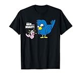 ÄÄH Miau?! Lustiges T-Shirt mit Spruch - Vogel und Wurm Witz T-S