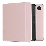 kwmobile Hülle kompatibel mit Tolino Vision 6 - Kunstleder eReader Schutzhülle Cover Case - Roseg