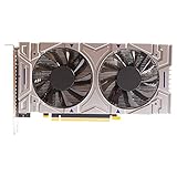 HEYLULU Portable für NVIDIA GTX 550 Ti piecei-e 2.0 Diskrete Grafikkarte mit Dual-Lüfter 4 GB DDR5 128 Bit HDMI-kompatibel für Play