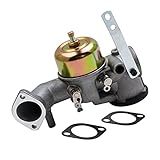 XIAOSHEN Shen Vergaser carb mit Dichtungen ersetzen 252702 252707 253702 253706 393410 Fit für Briggs & Stratton (Color : Silver)