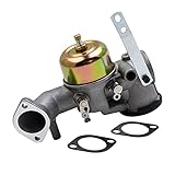 XIAOSHEN Shen Vergaser carb mit Dichtungen ersetzen 252702 252707 253702 253706 393410 Fit für Briggs & Stratton (Color : Silver)