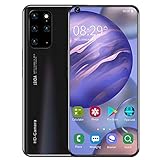 ULOHAN Smartphone Ohne Vertrag Günstig, S20+PRO Android Handy 6.8 Zoll HD Display, 5000mAh Akuu, Smartphone Mit Kopfhörern, 8GB RAM+256GB ROM,128GB Erweiterbar, 4G Dual SIM Phone, 16MP+32M