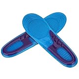 CjnJX-Vases Sport-Einlegesohlen,1 Paar Unisex-Sportschuh-Pads Silikon Weicher Anti-Schock-Einlegesohlen-Fußschutz für den täglichen und sportlichen Gebrauch,Angenehmes Tragen(M 38-43-Code)