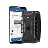 GPS Tracker 20000mAh Langzeit-Magnet-GPS-Sender für Auto, Flotte, LKW, Motorrad IP67 Wasserdichter Live-Tracking-Locator Mehrere Alarmmodi Kostenlose App ohne ABO