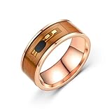 NFC-Multifunktionsring, wasserdichter Smart-Ring Tragbarer Finger-Digital-Ring Smart-Zubehör Universal, Informationen teilen und übertrag