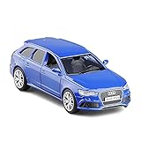 JCJY 1:32 Für Audi RS6 Station Wagon Automodell Legierungsauto Druckguss Spielzeugautomodell Zurückziehen Sound Und Licht Kinderspielzeug Sammlerstücke ( Color : 1 )