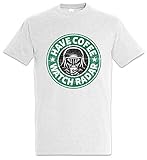 Urban Backwoods Have Coffee Watch Radar Herren T-Shirt Grau Größe XL