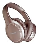 Toshiba RZE-BT1200H (L), Bluetooth Headphones with Active Noise Cancellation | Wireless Over-Ear Headphones | 20 Hours of Battery Life (Rose Gold)