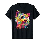 Pop Art Yorkshire Terrier Liebhaber Hund Yorkie T-S