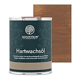 Lignocolor Hartwachsöl (1 L, Eiche dunkel) Holzöl für den Innenb