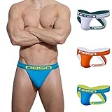 Männer Slips Brief String Sexy G-String Unterwäsche mit Crossband Casual Unterhose mit Niedriger Taille Solide Höschen Weiche Briefs Bikini Loose T-Back Tangas Ostern Geschenk für Ihn Mann E