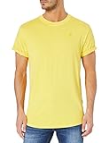 G-STAR RAW Herren Lash Straight Fit' T-Shirt, Yellow cab gd 2653-C403, XL