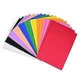 ewtshop 20 Blatt Moosgummi, 10, Schaumstoff für Bastelarbeiten, DIN A4