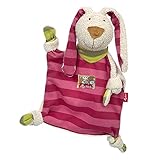 SIGIKID 40594 Schnuffeltuch Hase Kuscheltuch Mädchen Babyspielzeug empfohlen ab Geb