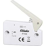 Eltako Funksensoren mit Energie-Generator, Fenster-Türkontakt, 1 Stück, reinweiß, FTKE-RW