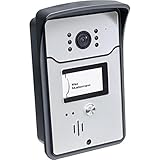 GEV WiFi-Smart iOS Video Türsprechanlage CSS 9875, 230 V, schwarz Silb